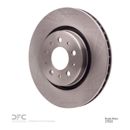 Dynamic Friction Co Disc Brake Rotor - 600-27022 600-27022